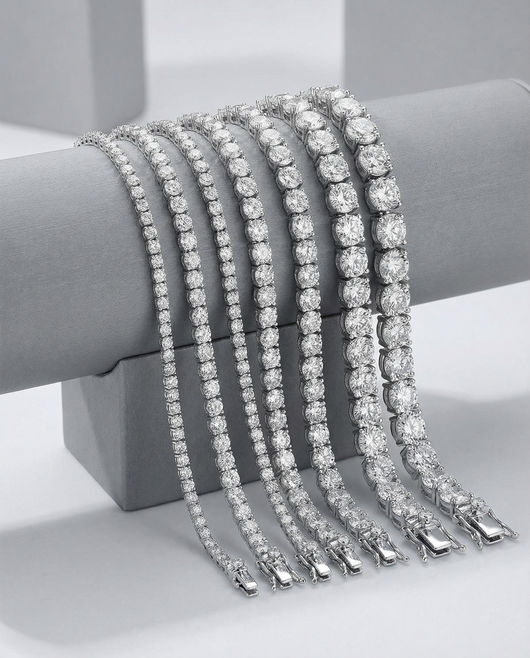 Moissanite Tennis Bracelet