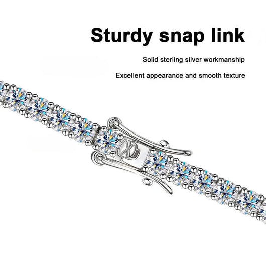 Moissanite Tennis Bracelet